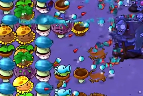 《植物大战僵尸杂交版》挑战模式第1关通关攻略(图6) 《植物大战僵尸杂交版》挑战模式第1关通关攻略(图6)