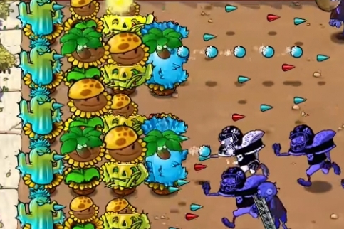 《植物大战僵尸杂交版》挑战模式第13关通关攻略(图5) 《植物大战僵尸杂交版》挑战模式第13关通关攻略(图5)