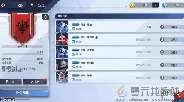 高达联合行动公会怎么样(图4) 高达联合行动公会怎么样(图4)